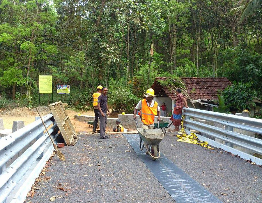 Construction of Bridge at Dunukewtta across Kuda Oya in Kurunagala District 